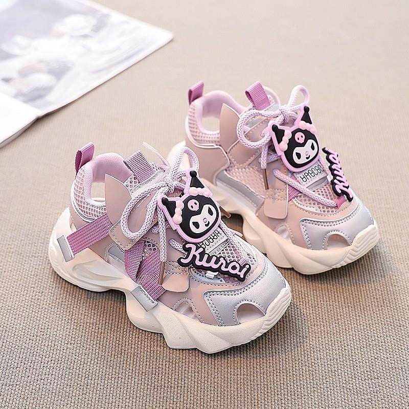 库洛米女童凉鞋夏季2025新款儿童包头运动鞋中大童镂空女孩老爹鞋,童鞋/婴儿鞋/亲子鞋,凉鞋,淘宝优惠券,粉丝福利购,淘宝优惠卷