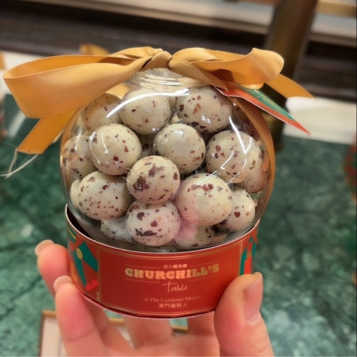 澳门代购 圣诞限定 伦敦人丘吉尔餐厅姜饼男孩和女孩饼干(2片装)