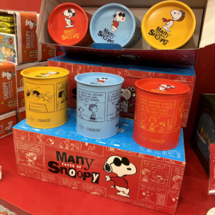 澳门特产手信饼SNOOPY联名款迷你杏仁饼特产漫书组合英记史努比