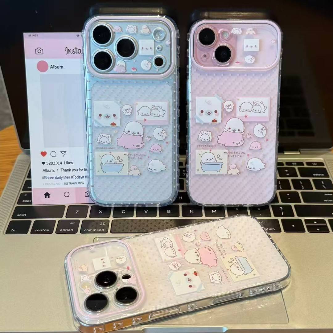 【全型号手机壳】简约小众多巴胺