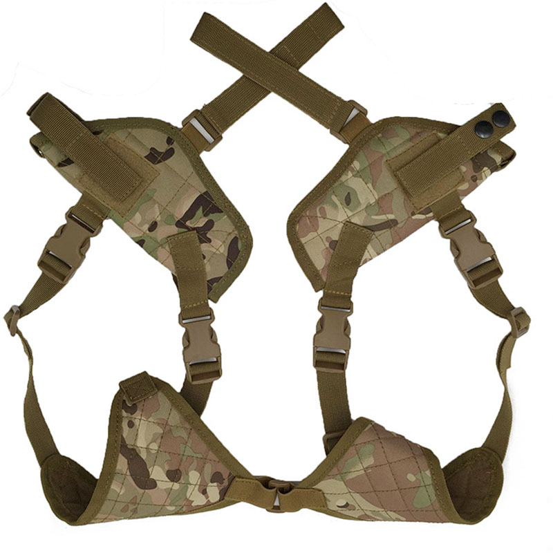 跨境1911模型道具腋下枪套单肩斜挎M92G17G17654M1911通用快拔套