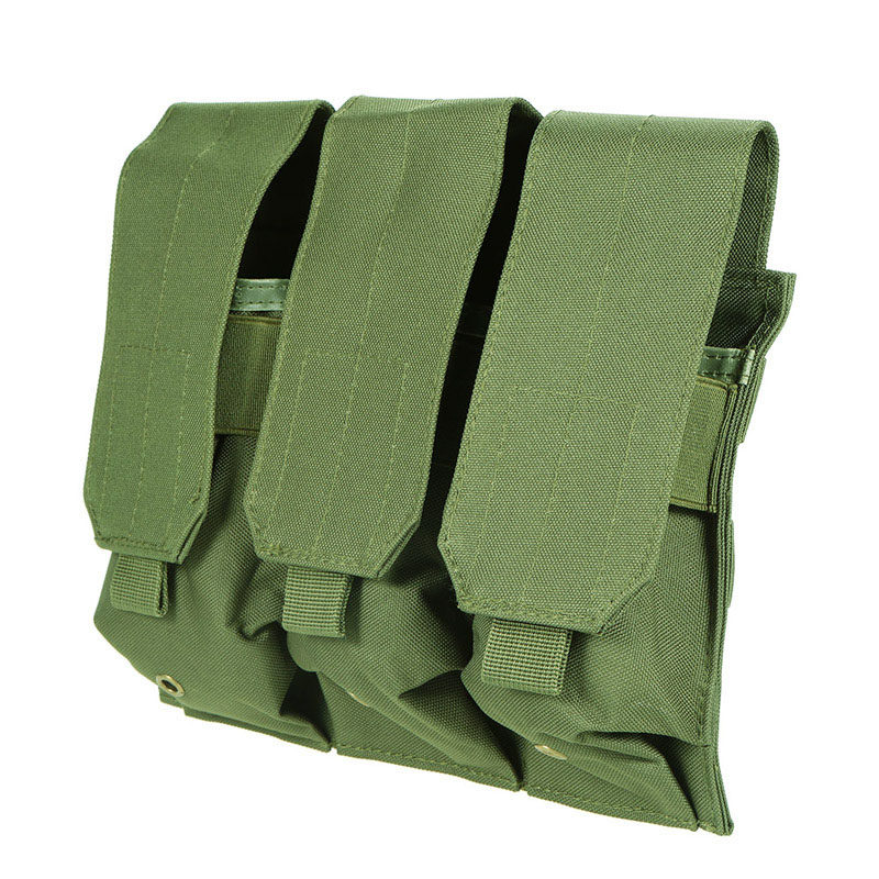 跨境军迷战术三联袋6094背心JPC背心通用MOLLE附件袋多功能弹夹包
