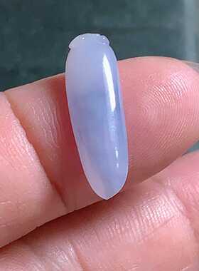 翠都翡翠珠宝天然A货玉石裸石镶嵌面送证书冰种紫罗兰福瓜000922