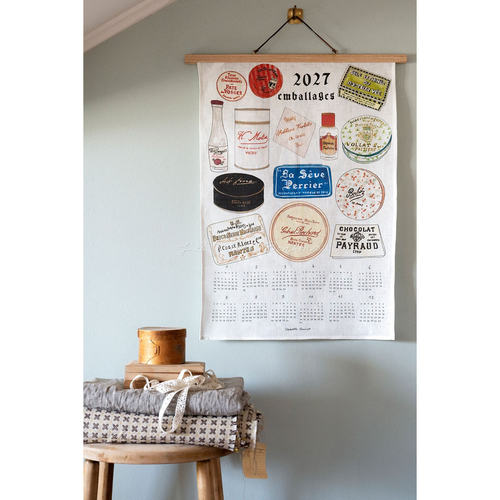 les petits bonheurs｜2027日本fog linen work亚麻餐巾多用日历