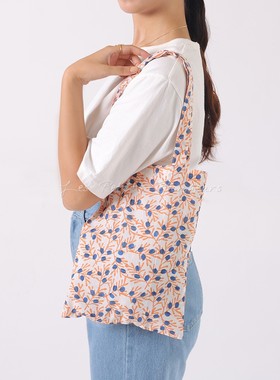 {Les petits bonheurs}日本shesay印度制手工印全棉环保手提袋