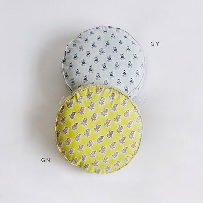 HornPlease手工木雕版印花靠垫