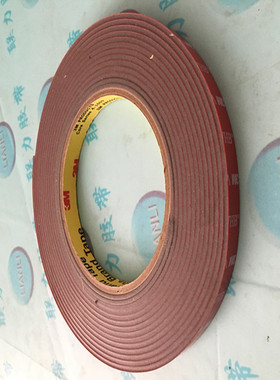 正品3M加厚VHB4991灰色泡棉双面胶带无痕汽车专用胶 12MM宽*3米长