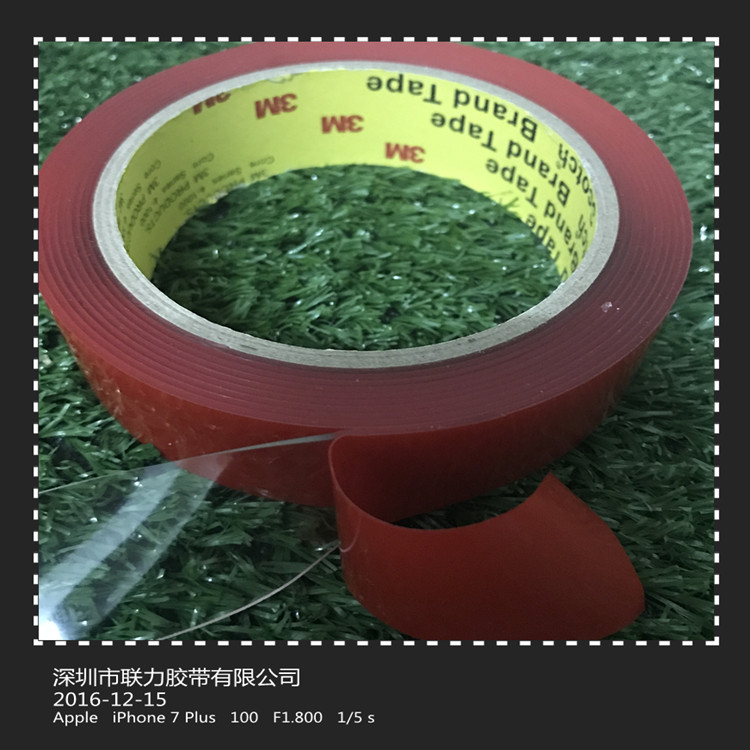 3M双面胶强力无痕双面胶亚克力透明双面胶玻璃胶透明厚 3CM*3米