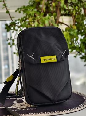 2025新款VOLUNTEER手机包男腰包穿皮带斜挎包防水证件包迷你小包