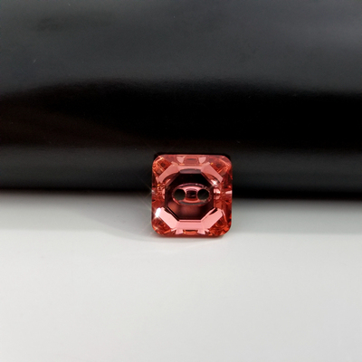 奥地利进口水晶纽扣3017水莲红