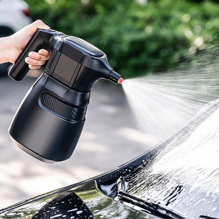 电动泡沫喷壶洗车专用加压PA壶锂电充电高压大容量自动喷水枪家用