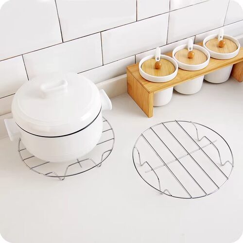 不锈钢三脚矮脚蒸菜架蒸