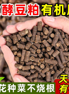 豆粕发酵颗粒有机肥养花
