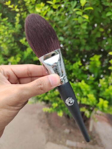 艾诺琪化妆刷大师系列m201细光峰羊毛舌型散粉刷动物毛微瑕疵