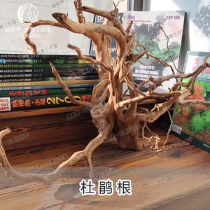 树根 天然沉木 造景木 杜鹃根 根雕装饰 鱼缸草缸造景沉木 杜鹃根