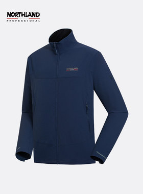 诺诗兰男户外防泼水运动服立领耐磨上衣弹力外套NTJEH5212S