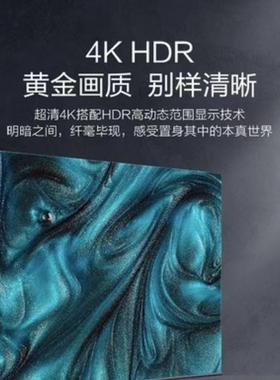 海信Vidaa75寸/65寸/55寸50寸43寸4K超高清HDR超薄AI智能网络99新