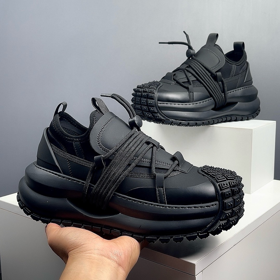 枫之时尚秋冬厚底减震休闲鞋加绒