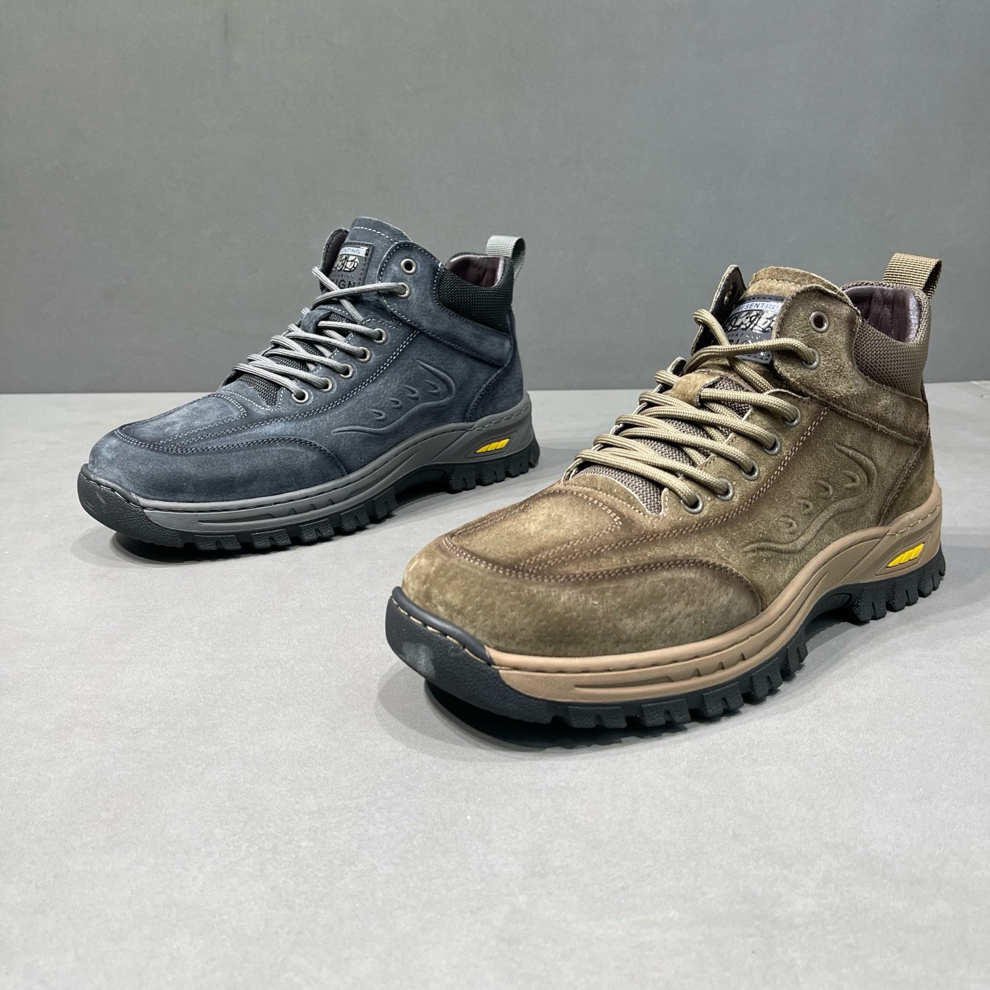 枫之时尚冬季厚底增高高帮鞋羊毛