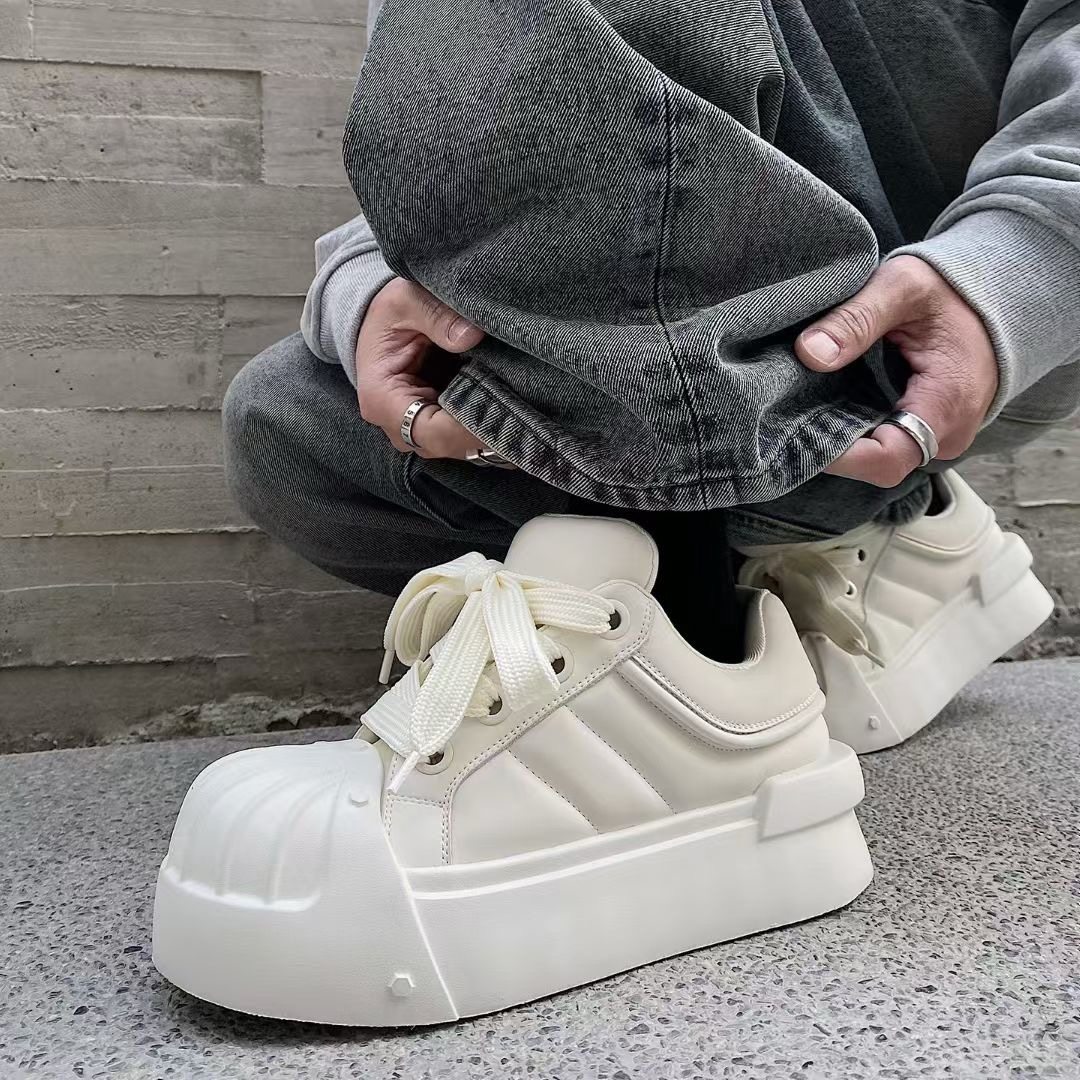 枫之时尚春季厚底增高大头德比鞋个性另类2026网红流行男士潮板鞋,流行男鞋,休闲板鞋,淘宝优惠券,粉丝福利购,淘宝优惠卷