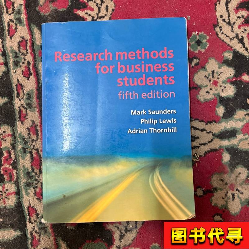 Research Methods for Business Students 科学研究方法 Mark