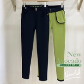 女外穿显瘦小黑裤 6.0加绒加厚润肤打底裤 棉芭莎牛油果倍润裤 新款