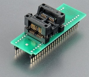 原装烧录座DIL8W/SOIC8 ZIF 200mil SFlash-1a (ord.no. 70-1270A