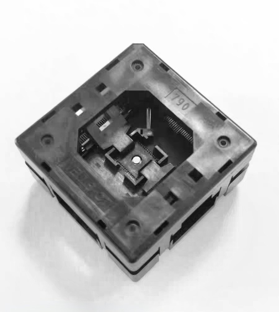 WELLS QFN48 老化座 烧录座 测试座790-42048-101T 0.5MM 5*5MM