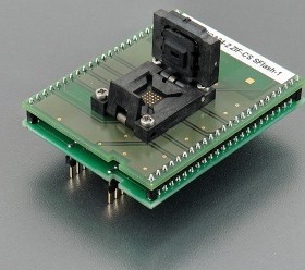 DIL8/BGA24-2 ZIF-CS SFlash-1 Ord. no. 70-3095艾科原装烧录座