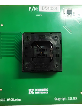 SP6100N编程器测试座DX4084烧录座QFN32适配座