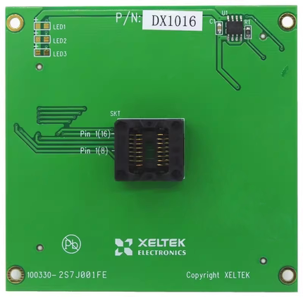 DX1016-1 西尔特原装SP6100N专用适配座 烧录座 SOP8 150mil