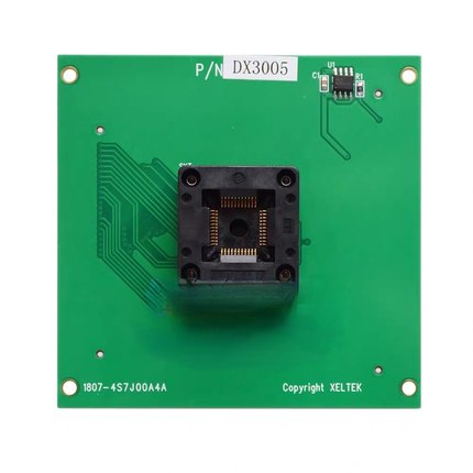 DX3005 烧录座适用于 西尔特6100N编程座 DX3005适配座TQFP44