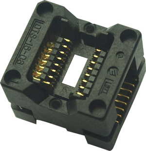 OTS-16-03 全新enplas通用型测试座 转接座 SOP16 SOIC16 1.27MM