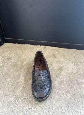 born 头层牛皮时尚休闲一脚蹬女单鞋6