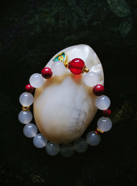 腕间不灭的酥油灯|绿度母手链