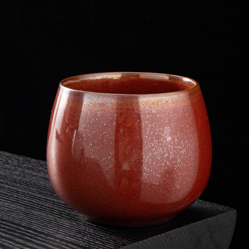 热销w3tk窑变陶瓷茶渣茶洗缸家用茶具配件茶桌果皮废水垃圾桶