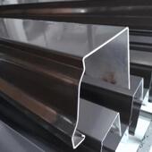 槽铝铝合金成品天沟檐沟排槽落系统雨彩pvc方形雨管排