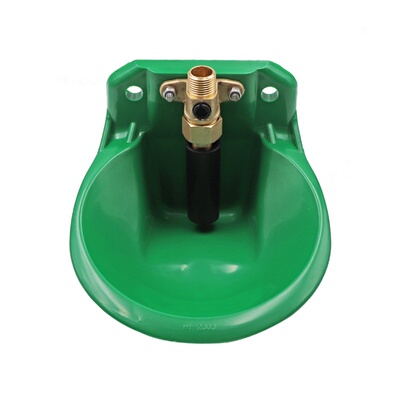 碗加厚铜阀门自动饮水器 喝x水碗铸铁饮水槽R水程塑料羊工喂器