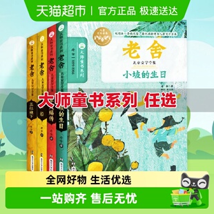 老舍 生日 冰心鲁迅小学三四年级课外 大师童书系列任选小坡 正版