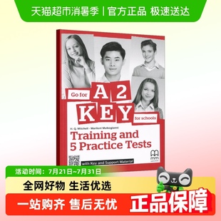 2020青少年KET考试校园版 英文原版 真题集考试 SCHOOLS KEY FOR