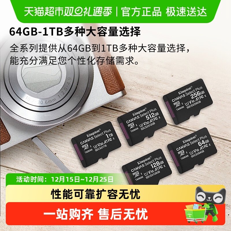 Kingston/金士顿监控相机闪存卡