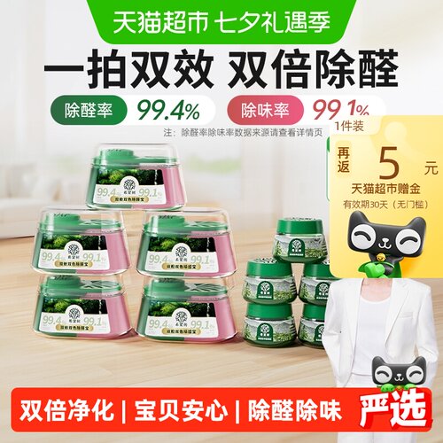 希望树双舱除醛宝除味2合1