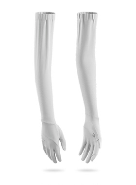 蕉下长款防晒手套女夏季凉感户外宽松透气手袖护臂防紫外线AS002