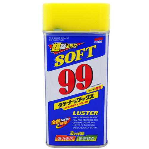 SOFT99光辉水蜡洗车液水蜡划痕蜡汽车蜡镀膜去污上光养护车蜡