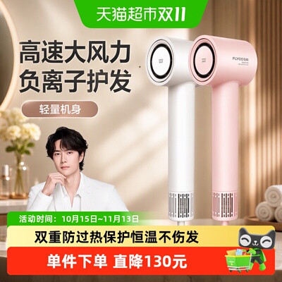 飞科高速吹风机负离子护发磁吸滤