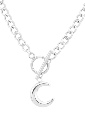 新款男女学生韩版小众月亮OT扣