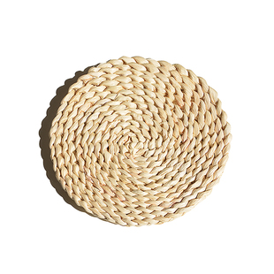 日系玉米皮垫子拍照道具化妆品拍摄道具静物摄影摆件美食拍照道具