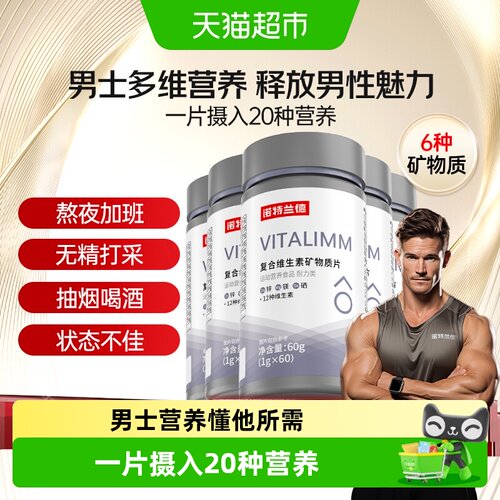 诺特兰德多种维生素B族男士