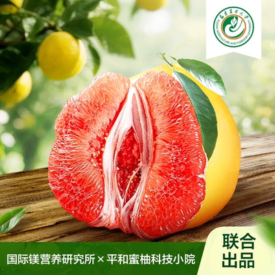 福建平和琯溪蜜柚礼盒精品三红肉整箱包邮红心蜜柚柚子批发