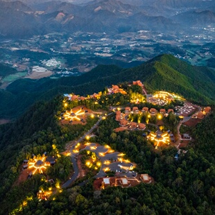 云南普洱芒卡温泉+白马山悬崖云海7日6晚度假之旅